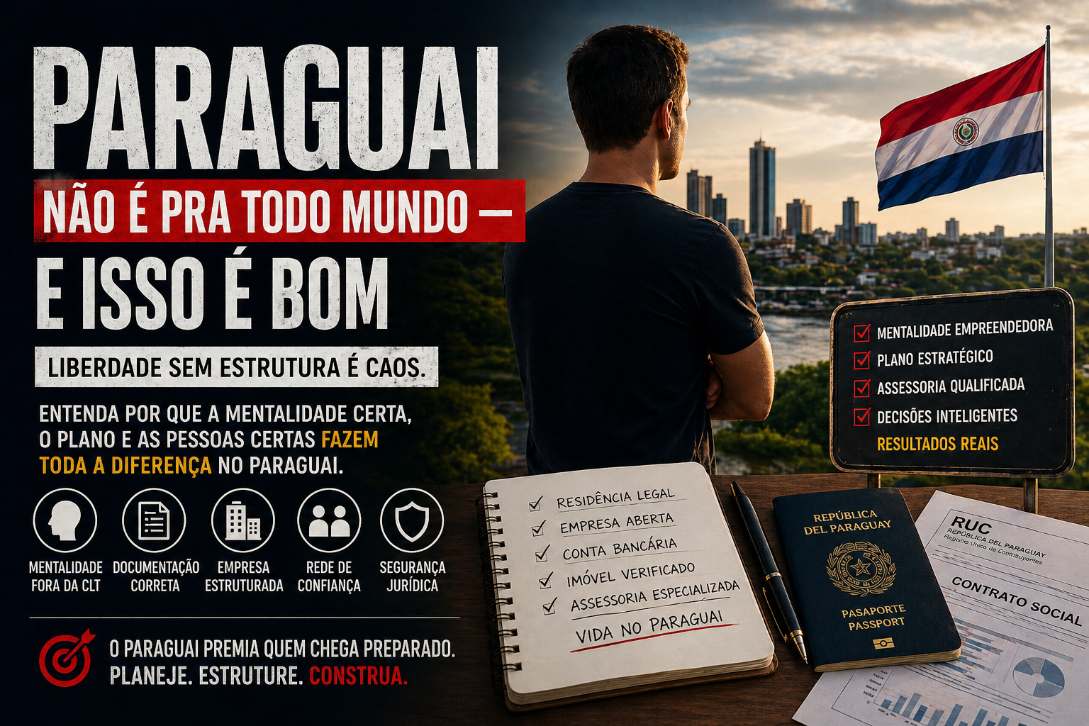Por que contratar uma assessoria imigratória no Paraguai — e por que esse país não é pra quem tem mentalidade CLT